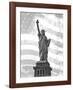 Liberty Flag-Richard Roffman-Framed Art Print