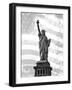 Liberty Flag-Richard Roffman-Framed Giclee Print