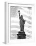 Liberty Flag-Richard Roffman-Framed Giclee Print