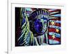 Liberty for Prints 001 - Touched Neon-Rock Demarco-Framed Premium Giclee Print