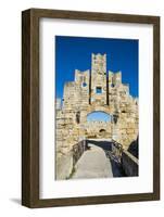 Liberty Gate, the Medieval Old Town of the City of Rhodes, Rhodes-Michael Runkel-Framed Photographic Print