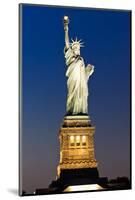 Liberty Island by Night - Statue of Liberty - Manhattan - New York City - United States-Philippe Hugonnard-Mounted Photographic Print