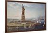 Liberty Island, New York Harbor, 1883-Fred Pansing-Framed Giclee Print