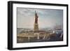 Liberty Island, New York Harbor, 1883-Fred Pansing-Framed Premium Giclee Print