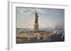 Liberty Island, New York Harbor, 1883-Fred Pansing-Framed Giclee Print