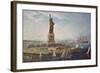 Liberty Island, New York Harbor, 1883-Fred Pansing-Framed Giclee Print