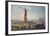 Liberty Island, New York Harbor, 1883-Fred Pansing-Framed Giclee Print