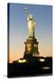 Liberty Island - Statue of Liberty - Sunset - Manhattan - New York City - United States-Philippe Hugonnard-Stretched Canvas