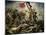 Liberty Leading the People, 1830-Eugene Delacroix-Mounted Giclee Print