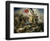 Liberty Leading the People, 1830-Eugene Delacroix-Framed Giclee Print