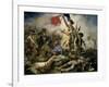 Liberty Leading the People, 1830-Eugene Delacroix-Framed Giclee Print