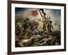 Liberty Leading the People, 1830-Eugene Delacroix-Framed Giclee Print