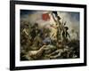 Liberty Leading the People, 1830-Eugene Delacroix-Framed Giclee Print