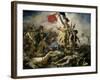 Liberty Leading the People, 1830-Eugene Delacroix-Framed Giclee Print