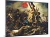 Liberty Leading the People, 28 July 1830-Eugene Delacroix-Mounted Premium Giclee Print