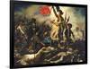 Liberty Leading the People, 28 July 1830-Eugene Delacroix-Framed Giclee Print