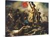 Liberty Leading the People, 28 July 1830-Eugene Delacroix-Stretched Canvas