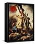 Liberty Leading the People, July 28, 1830, Detail-Eugene Delacroix-Framed Stretched Canvas