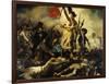 Liberty Leading the People, July 28, 1830-Eugene Delacroix-Framed Art Print