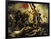 Liberty Leading the People, July 28, 1830-Eugene Delacroix-Framed Art Print