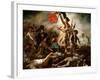 Liberty Leading the People (Oil on Canvas, 1830)-Ferdinand Victor Eugene Delacroix-Framed Giclee Print