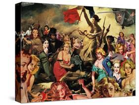 Liberty Leading-Barry Kite-Stretched Canvas