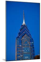 Liberty Place skyscrapper at dusk, Philadelphia, PA., USA-null-Mounted Photographic Print