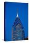 Liberty Place skyscrapper at dusk, Philadelphia, PA., USA-null-Stretched Canvas