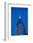 Liberty Place skyscrapper at dusk, Philadelphia, PA., USA-null-Framed Photographic Print