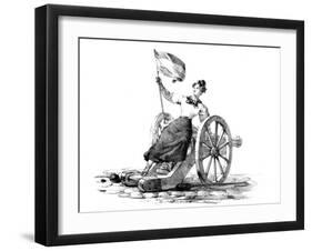 Liberty, Revolution of July 27-29Th, 1830, Paris-null-Framed Giclee Print