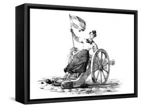 Liberty, Revolution of July 27-29Th, 1830, Paris-null-Framed Stretched Canvas