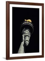 Liberty's Flame-Alan Copson-Framed Giclee Print