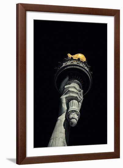 Liberty's Flame-Alan Copson-Framed Giclee Print