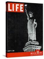 Liberty's Light, June 26, 1944-Dmitri Kessel-Stretched Canvas