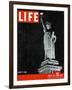 Liberty's Light, June 26, 1944-Dmitri Kessel-Framed Photographic Print