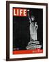 Liberty's Light, June 26, 1944-Dmitri Kessel-Framed Premium Photographic Print