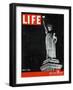 Liberty's Light, June 26, 1944-Dmitri Kessel-Framed Photographic Print