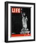 Liberty's Light, June 26, 1944-Dmitri Kessel-Framed Photographic Print