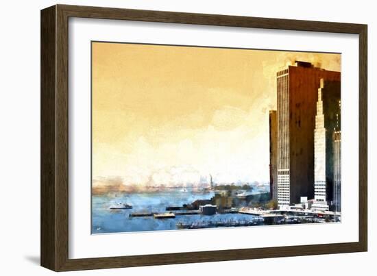 Liberty Sunset-Philippe Hugonnard-Framed Giclee Print