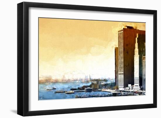 Liberty Sunset-Philippe Hugonnard-Framed Giclee Print