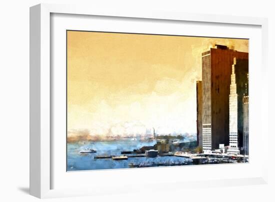 Liberty Sunset-Philippe Hugonnard-Framed Giclee Print
