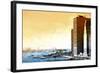 Liberty Sunset-Philippe Hugonnard-Framed Giclee Print