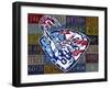 Liberty-Design Turnpike-Framed Giclee Print