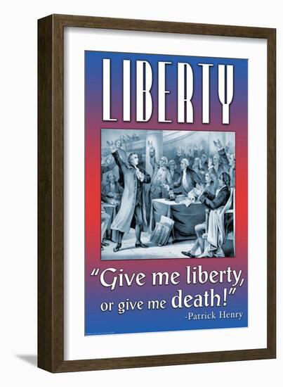 Liberty-null-Framed Art Print