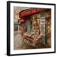 Librairie Paris-Noemi Martin-Framed Art Print