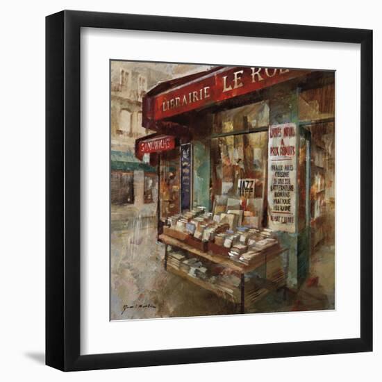 Librairie Paris-Noemi Martin-Framed Giclee Print