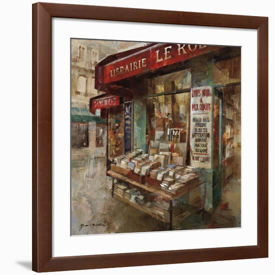 Librairie Paris-Noemi Martin-Framed Giclee Print