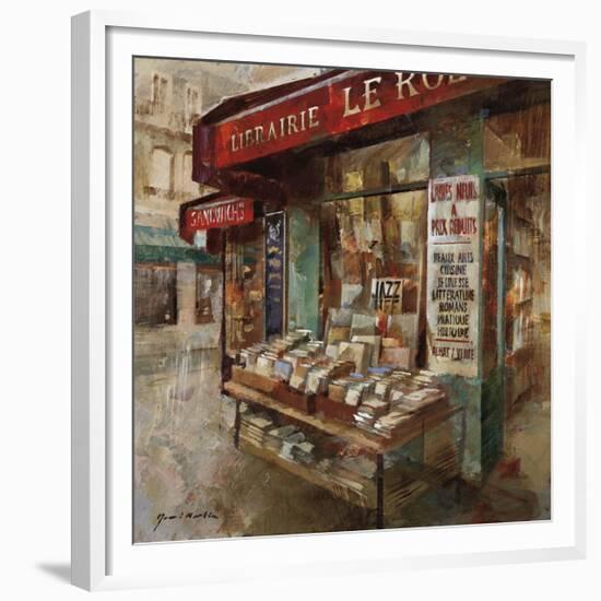 Librairie Paris-Noemi Martin-Framed Giclee Print