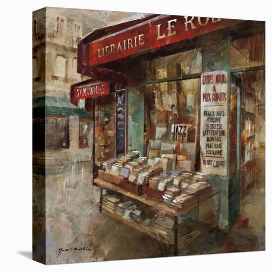 Librairie Paris-Noemi Martin-Stretched Canvas