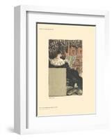 Librairie Romantique-Eugene Grasset-Framed Collectable Print